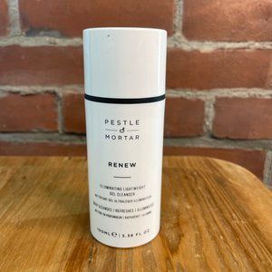 NIB pestle and mortar renew gel cleanser
